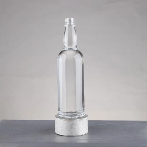 RS014: 375ml Clear Glass Bottle Wholesale For Liquor