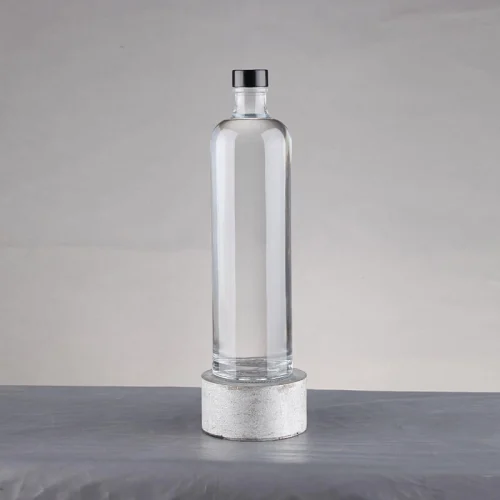 RS015: Wholesale Round 350ml Glass Juice Bottle Wholesale With Cork