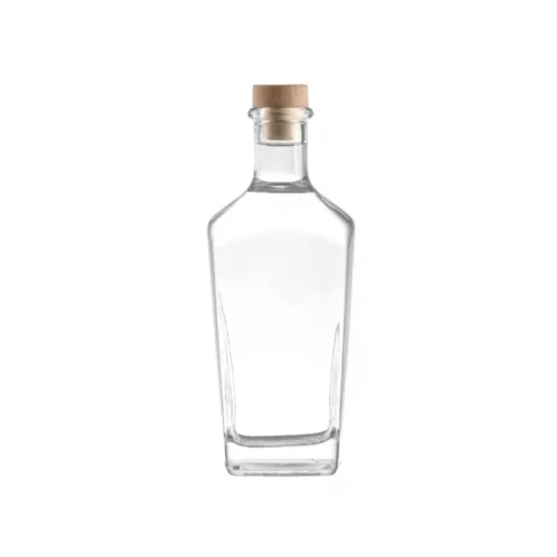 RS047: Flat 500 ml Bottles Wholesale For Rum