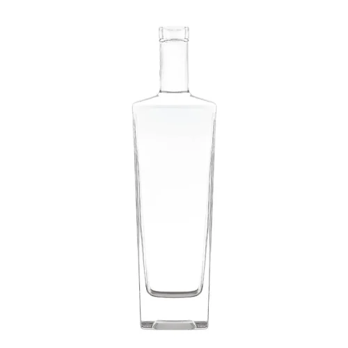 RS057: 700ml 750ml Flask Tall Glass Bottles Wholesale