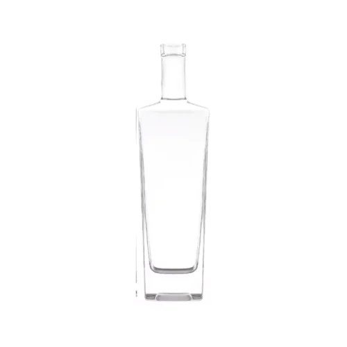 RS115: Custom 750ml Square Glass Bottles Wholesale