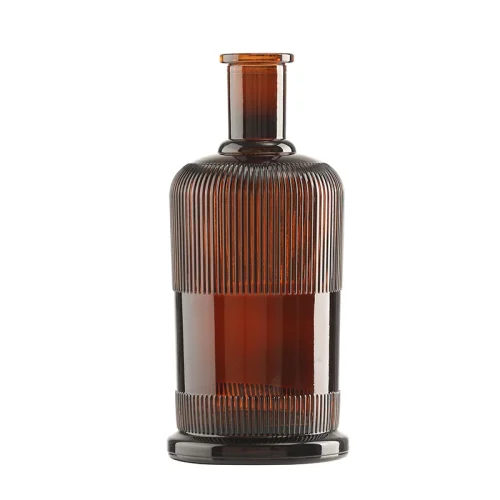 750ml-Wide-Mouth-Striped-Glass-Bottle
